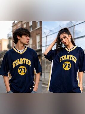 Vintage Starter Reversible Jersey 71 – Unisex Y2K Streetwear